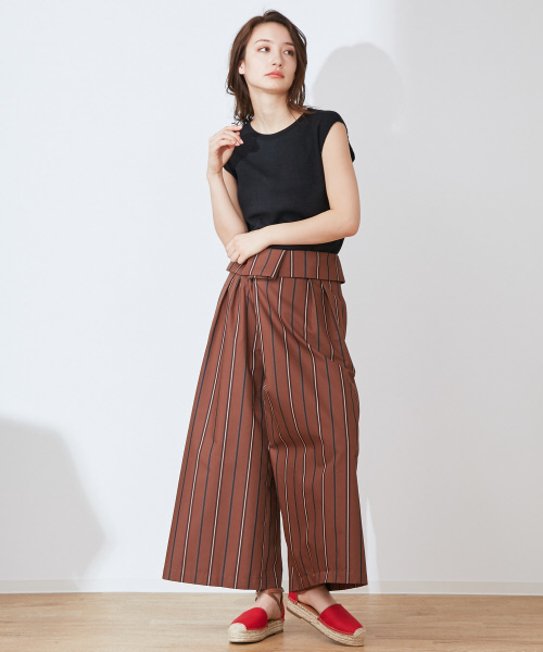 PICHE ABAHOUSE（ピシェ アバハウス）の「Bianc -Olivia- ダブルジュートソールエスパドリーユ（サンダル・レディース・アイボリー/ブラック系その他/レッド・36/37/38/39/35）」の4枚目の写真