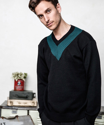 MR.OLIVE | 7G SOFT WOOL KNIT / BIG SILHOUTTE CRICKET SWEATER(ニット/セーター)