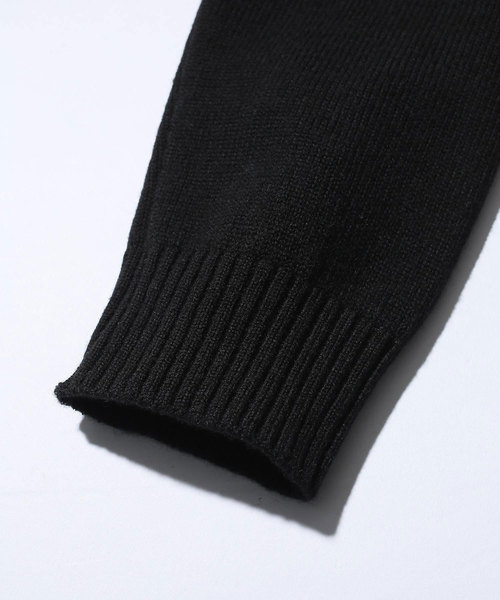 MR.OLIVE（ミスターオリーブ）の「7G SOFT WOOL KNIT / BIG SILHOUTTE CRICKET SWEATER（ニット/セーター・メンズ・ブラック/ネイビー/ブラウン・SMALL/MEDIUM/LARGE）」の7枚目の写真