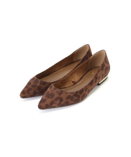 N.（N. Natural Beauty Basic）（エヌエヌナチュラルビューティーベーシック）の「メタルヒールフラットパンプス（パンプス・レディース・ブラック/パープル/ブラウン系その他・MEDIUM/LARGE/SMALL）」の6枚目の写真