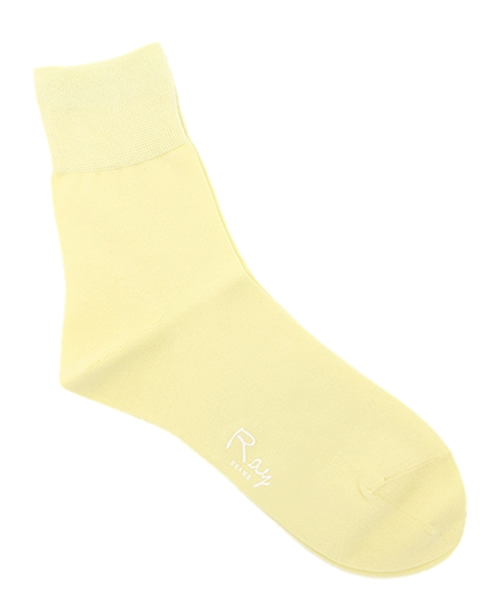 Ray BEAMS（レイビームス）の「Ray BEAMS / コットン　ソリッド ショートソックス（ソックス/靴下・レディース・ホワイト/ブラック/ワイン/マスタード/ダークグリーン/オレンジ/イエロー系その他/ミント/ピンク/オリーブ/ブルー/レッド系その他/ベージュ・ONE SIZE）」の9枚目の写真