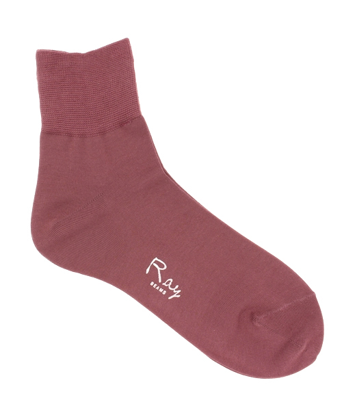 Ray BEAMS（レイビームス）の「Ray BEAMS / コットン　ソリッド ショートソックス（ソックス/靴下・レディース・ホワイト/ブラック/ワイン/マスタード/ダークグリーン/オレンジ/イエロー系その他/ミント/ピンク/オリーブ/ブルー/レッド系その他/ベージュ・ONE SIZE）」の11枚目の写真