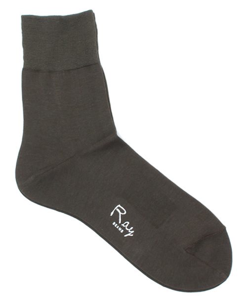 Ray BEAMS（レイビームス）の「Ray BEAMS / コットン　ソリッド ショートソックス（ソックス/靴下・レディース・ホワイト/ブラック/ワイン/マスタード/ダークグリーン/オレンジ/イエロー系その他/ミント/ピンク/オリーブ/ブルー/レッド系その他/ベージュ・ONE SIZE）」の5枚目の写真