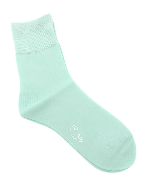 Ray BEAMS（レイビームス）の「Ray BEAMS / コットン　ソリッド ショートソックス（ソックス/靴下・レディース・ホワイト/ブラック/ワイン/マスタード/ダークグリーン/オレンジ/イエロー系その他/ミント/ピンク/オリーブ/ブルー/レッド系その他/ベージュ・ONE SIZE）」の6枚目の写真