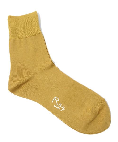 Ray BEAMS（レイビームス）の「Ray BEAMS / コットン　ソリッド ショートソックス（ソックス/靴下・レディース・ホワイト/ブラック/ワイン/マスタード/ダークグリーン/オレンジ/イエロー系その他/ミント/ピンク/オリーブ/ブルー/レッド系その他/ベージュ・ONE SIZE）」の8枚目の写真