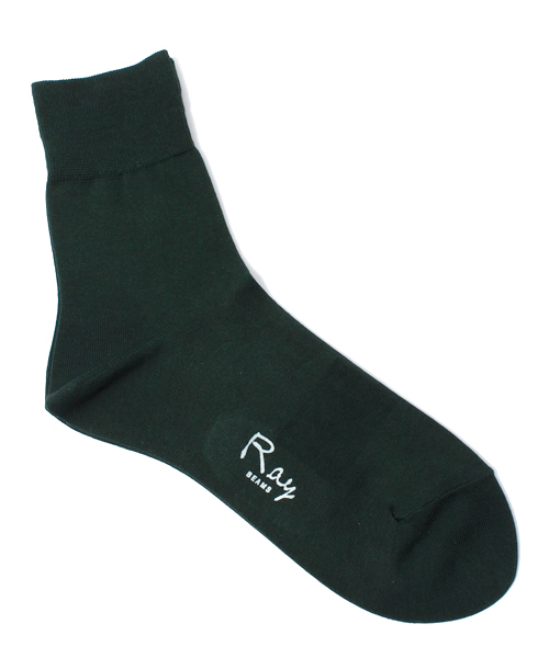 Ray BEAMS（レイビームス）の「Ray BEAMS / コットン　ソリッド ショートソックス（ソックス/靴下・レディース・ホワイト/ブラック/ワイン/マスタード/ダークグリーン/オレンジ/イエロー系その他/ミント/ピンク/オリーブ/ブルー/レッド系その他/ベージュ・ONE SIZE）」の4枚目の写真