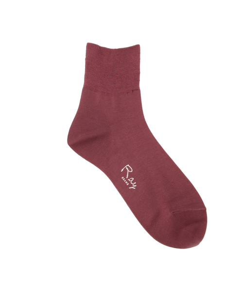 Ray BEAMS（レイビームス）の「Ray BEAMS / コットン　ソリッド ショートソックス（ソックス/靴下・レディース・ホワイト/ブラック/ワイン/マスタード/ダークグリーン/オレンジ/イエロー系その他/ミント/ピンク/オリーブ/ブルー/レッド系その他/ベージュ・ONE SIZE）」の18枚目の写真