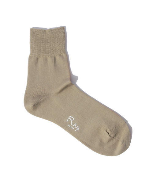 Ray BEAMS（レイビームス）の「Ray BEAMS / コットン　ソリッド ショートソックス（ソックス/靴下・レディース・ホワイト/ブラック/ワイン/マスタード/ダークグリーン/オレンジ/イエロー系その他/ミント/ピンク/オリーブ/ブルー/レッド系その他/ベージュ・ONE SIZE）」の17枚目の写真