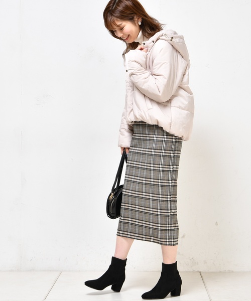 natural couture（ナチュラルクチュール）の「細ヒモ結びデザインナロースカート（スカート・レディース・ブラック/イエロー/ブラック系その他/ブラウン系その他・FREE）」の3枚目の写真