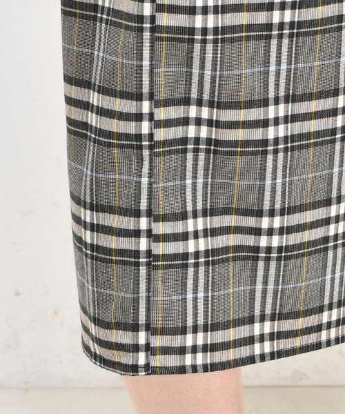 natural couture（ナチュラルクチュール）の「細ヒモ結びデザインナロースカート（スカート・レディース・ブラック/イエロー/ブラック系その他/ブラウン系その他・FREE）」の21枚目の写真