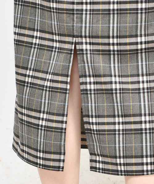 natural couture（ナチュラルクチュール）の「細ヒモ結びデザインナロースカート（スカート・レディース・ブラック/イエロー/ブラック系その他/ブラウン系その他・FREE）」の22枚目の写真