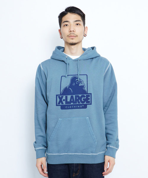 XLARGE(エクストララージ)の「OG PULLOVER HOODIE(パーカー・メンズ・ブラック/グレー/ブルー/ネイビー/イエロー/レッド/オレンジ・SMALL/MEDIUM/LARGE/X-LARGE)」の5枚目の写真