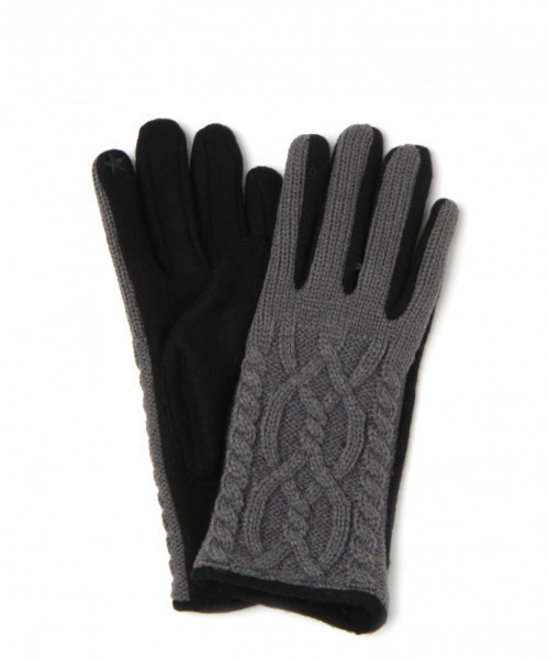 GLOBAL WORK（グローバルワーク）の「スマホグローブ/802552（手袋・レディース・チャコールグレー/ブラック/ベージュ/レッド/その他・FREE）」の3枚目の写真