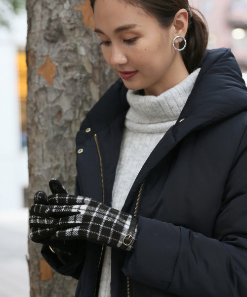 GLOBAL WORK（グローバルワーク）の「スマホグローブ/802552（手袋・レディース・チャコールグレー/ブラック/ベージュ/レッド/その他・FREE）」の5枚目の写真