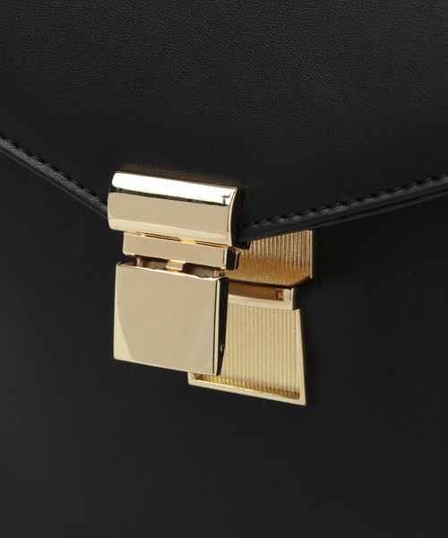 A part by（アパートバイ）の「レザーフラップショルダー 817807（ショルダーバッグ・レディース・ブラック/ブラウン・FREE）」の14枚目の写真