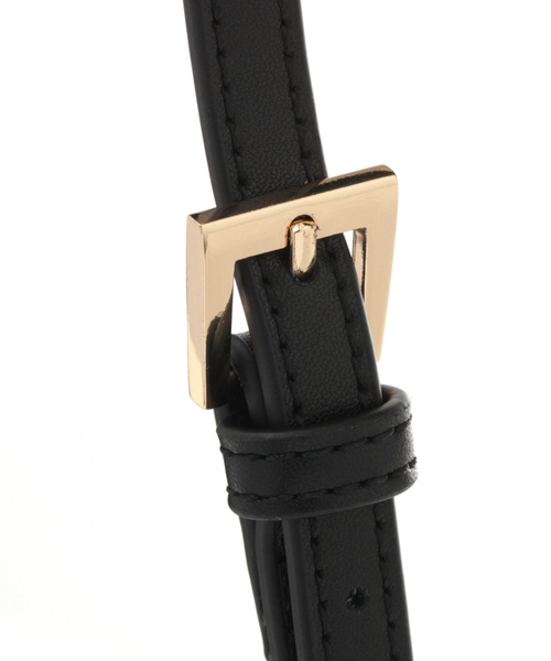 A part by（アパートバイ）の「レザーフラップショルダー 817807（ショルダーバッグ・レディース・ブラック/ブラウン・FREE）」の5枚目の写真