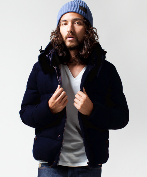 NANO universe(ナノユニバース)の「西川ダウン ウールジャケット(ダウンジャケット/コート・メンズ・ブラック/ダークグレー/ライトグレー/ブルー/ネイビー・SMALL/MEDIUM/LARGE/X-LARGE)」の5枚目の写真