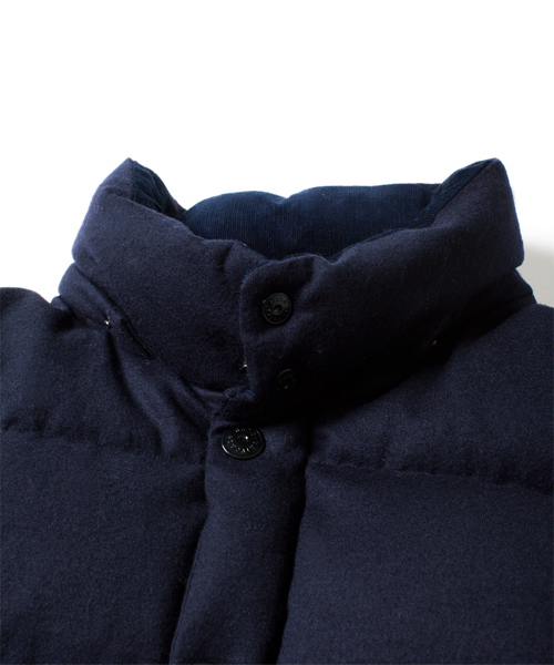 NANO universe(ナノユニバース)の「西川ダウン ウールジャケット(ダウンジャケット/コート・メンズ・ブラック/ダークグレー/ライトグレー/ブルー/ネイビー・SMALL/MEDIUM/LARGE/X-LARGE)」の14枚目の写真