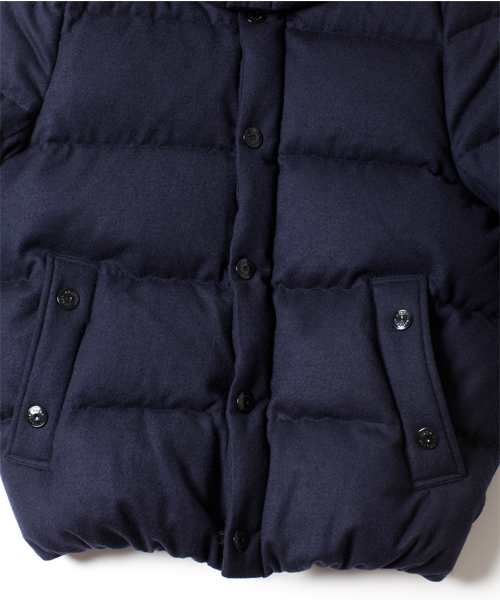 NANO universe(ナノユニバース)の「西川ダウン ウールジャケット(ダウンジャケット/コート・メンズ・ブラック/ダークグレー/ライトグレー/ブルー/ネイビー・SMALL/MEDIUM/LARGE/X-LARGE)」の18枚目の写真