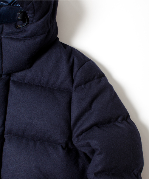 NANO universe(ナノユニバース)の「西川ダウン ウールジャケット(ダウンジャケット/コート・メンズ・ブラック/ダークグレー/ライトグレー/ブルー/ネイビー・SMALL/MEDIUM/LARGE/X-LARGE)」の19枚目の写真