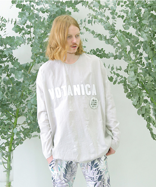 STOF(ストフ)の「PP教団カレッジプルオーバー ■(Tシャツ/カットソー・メンズ・ホワイト/ベージュ・X-SMALL/SMALL/MEDIUM)」の1枚目の写真