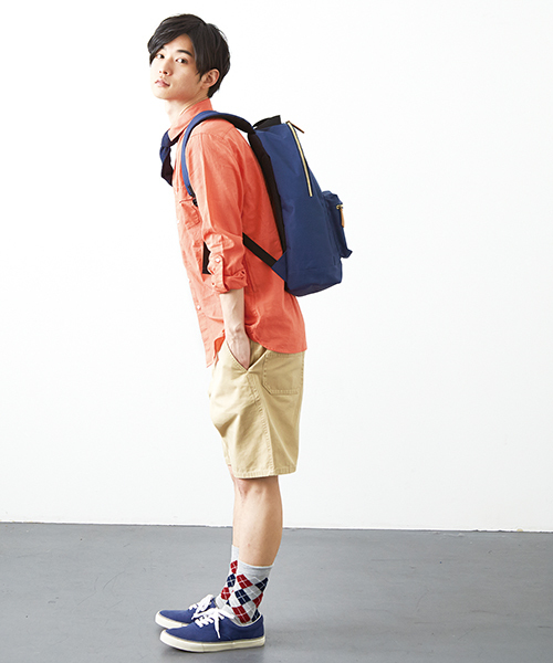 WEGO(ウィゴー)の「WEGO/リネンコットンシャツ(シャツ/ブラウス・メンズ・ホワイト/グリーン/ブルー/レッド系その他/ライトイエロー/ネイビー/ライム/ブラック・SMALL/MEDIUM/LARGE)」の22枚目の写真