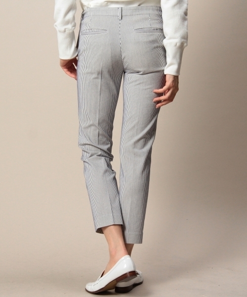 BEAUTY&YOUTH UNITED ARROWS（ビューティーアンドユースユナイテッドアローズ）の「BYTF マリンストライプ9分丈パンツ　◆（その他パンツ・レディース・ホワイト/オフホワイト・MEDIUM/SMALL/LARGE）」の11枚目の写真