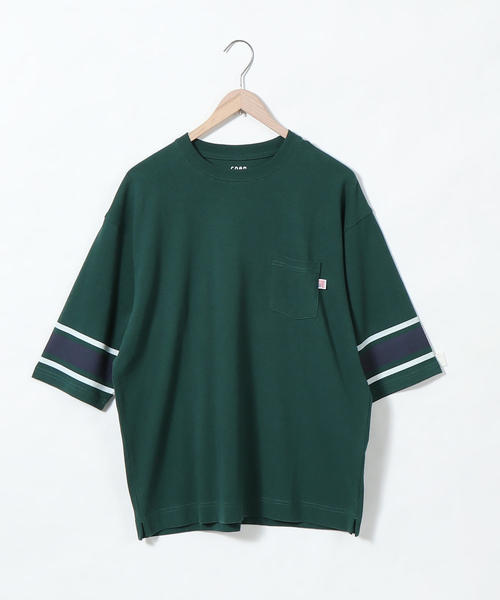 coen（コーエン）の「USAコットンハーフスリーブフットボールTシャツ（Tシャツ/カットソー・メンズ・ネイビー/ダークグリーン/ホワイト・LARGE/MEDIUM/X-LARGE/SMALL）」の21枚目の写真