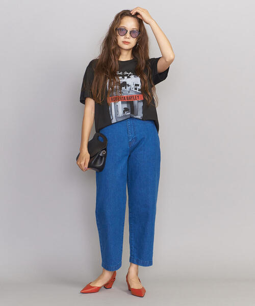 BEAUTY&YOUTH UNITED ARROWS(ビューティーアンドユースユナイテッドアローズ)の「【別注】<ROBERTA BAYLEY>ショートスリーブTシャツ 3◆(Tシャツ/カットソー・レディース・その他2/その他1/ブラック・FREE)」の19枚目の写真