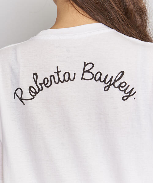 BEAUTY&YOUTH UNITED ARROWS(ビューティーアンドユースユナイテッドアローズ)の「【別注】<ROBERTA BAYLEY>ショートスリーブTシャツ 3◆(Tシャツ/カットソー・レディース・その他2/その他1/ブラック・FREE)」の8枚目の写真