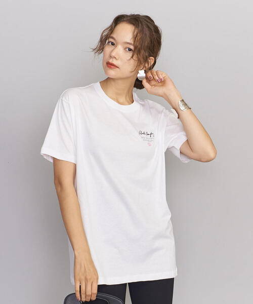BEAUTY&YOUTH UNITED ARROWS(ビューティーアンドユースユナイテッドアローズ)の「【別注】<ROBERTA BAYLEY>ショートスリーブTシャツ 3◆(Tシャツ/カットソー・レディース・その他2/その他1/ブラック・FREE)」の5枚目の写真
