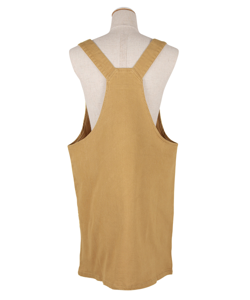 PUNYUS（プニュズ）の「ツイルジャンパ－スカ－ト（ジャンパースカート・レディース・ベージュ/ブラック・1/2/3/4）」の10枚目の写真