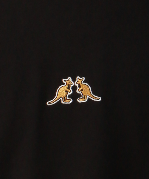 KANGOL(カンゴール)の「【別注】KANGOL カンゴール 袖プリントロンT(Tシャツ/カットソー・メンズ・ホワイト/ブラック/ベージュ・M/L)」の7枚目の写真