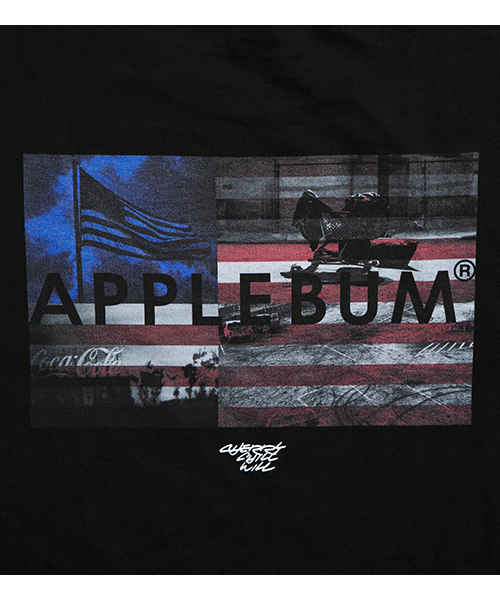 APPLEBUM(アップルバム)の「"SCHOOL OF HARD KNOCKS" T-shirt(Tシャツ/カットソー・メンズ・ブラック・MEDIUM/LARGE/X-LARGE/XX-LARGE)」の10枚目の写真