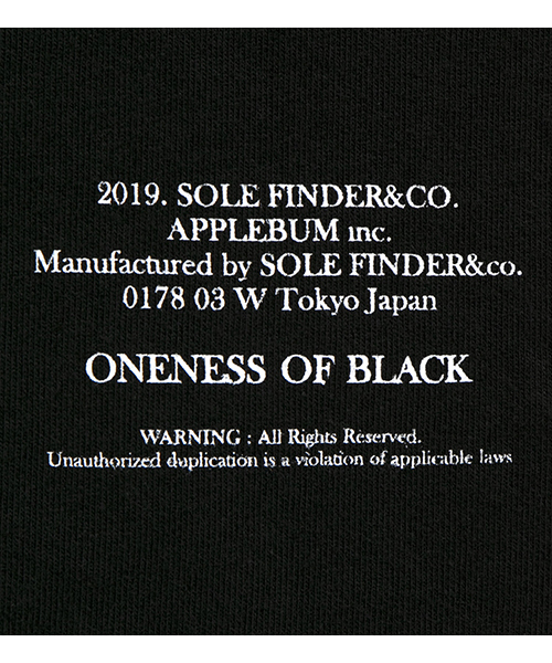 APPLEBUM(アップルバム)の「"SCHOOL OF HARD KNOCKS" T-shirt(Tシャツ/カットソー・メンズ・ブラック・MEDIUM/LARGE/X-LARGE/XX-LARGE)」の7枚目の写真