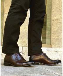 via cammino（ヴィアカミーノ）の「「ヴィアカミーノ」ストレートチップ レースアップ ドレスシューズ（ドレスシューズ）」