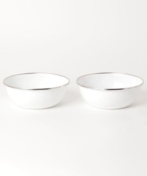 Petromax(ペトロマックス)の「PETROMAX ENAMEL BOWL 2piece (ペトロマックス エナメルボウル 2枚入)(2colors)(アウトドアグッズ・メンズ・ホワイト/ブラック・ONE SIZE)」の10枚目の写真