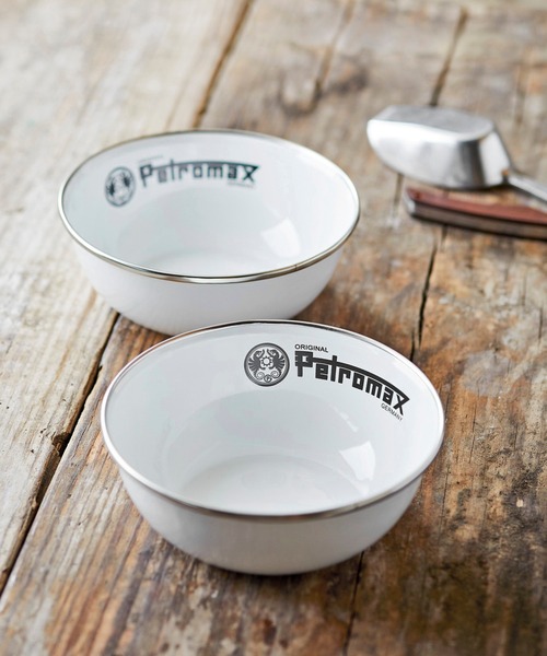 Petromax(ペトロマックス)の「PETROMAX ENAMEL BOWL 2piece (ペトロマックス エナメルボウル 2枚入)(2colors)(アウトドアグッズ・メンズ・ホワイト/ブラック・ONE SIZE)」の12枚目の写真