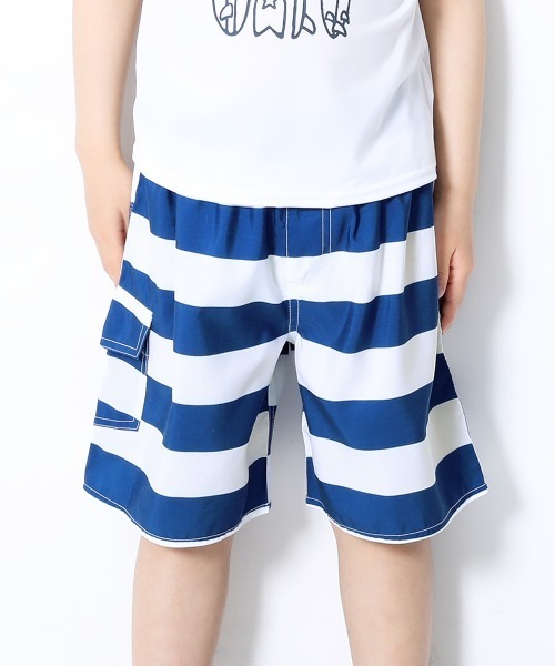 devirock（デビロック）の「サーフパンツ水着（水着・キッズ・ブルー系その他5/ブラック系その他2/ブルー系その他4/ブルー系その他/その他1/ブルー系その他6/ブラック系その他3/ブルー系その他7/カーキ/ブルー/その他2/ダークパープル/ブラック系その他/ブルー系その他2/ブルー系その他3/グリーン系その他/ブルーグレー/その他3・100cm/110cm/120cm/130cm/140cm/150cm/160cm）」の9枚目の写真