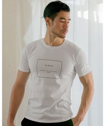 GOSTAR DE FUGA | リフレクタープリント半袖Tシャツ/カットソー(Tシャツ/カットソー)