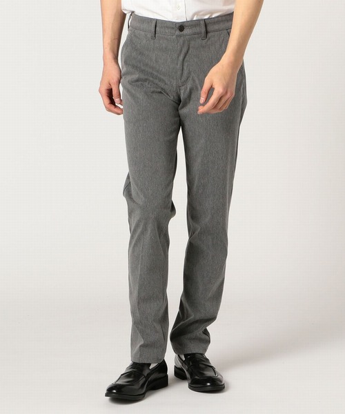 EDWIN（エドウィン）の「デニスラ スリムテーパード（スラックス・メンズ・ブラック/ベージュ/グレー/インディゴブルー/ピンク/サックスブルー/ブルーグレー/ダークベージュ/ブラウン系その他/ホワイト×ブルー/ホワイト×グレー/ブルー系その他/ネイビー/ブルー系その他2/ブラック系その他/ブルー系その他3/ベージュ系その他/グレー系その他/オフホワイト/モスグリーン/レンガ/ブルー系その他4・34/32/30/31/33/29/36）」の7枚目の写真