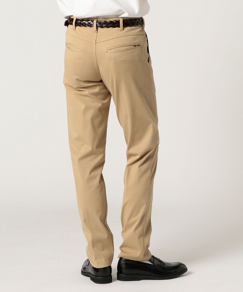 EDWIN（エドウィン）の「デニスラ スリムテーパード（スラックス・メンズ・ブラック/ベージュ/グレー/インディゴブルー/ピンク/サックスブルー/ブルーグレー/ダークベージュ/ブラウン系その他/ホワイト×ブルー/ホワイト×グレー/ブルー系その他/ネイビー/ブルー系その他2/ブラック系その他/ブルー系その他3/ベージュ系その他/グレー系その他/オフホワイト/モスグリーン/レンガ/ブルー系その他4・34/32/30/31/33/29/36）」の13枚目の写真