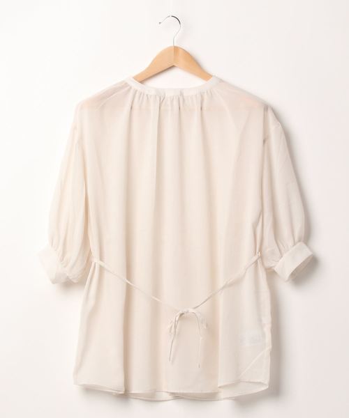 LOWRYS FARM（ローリーズファーム）の「ソデボリュームブラウス6S　888233（シャツ/ブラウス・レディース・ブラック/オフホワイト/グリーン系その他・FREE）」の6枚目の写真