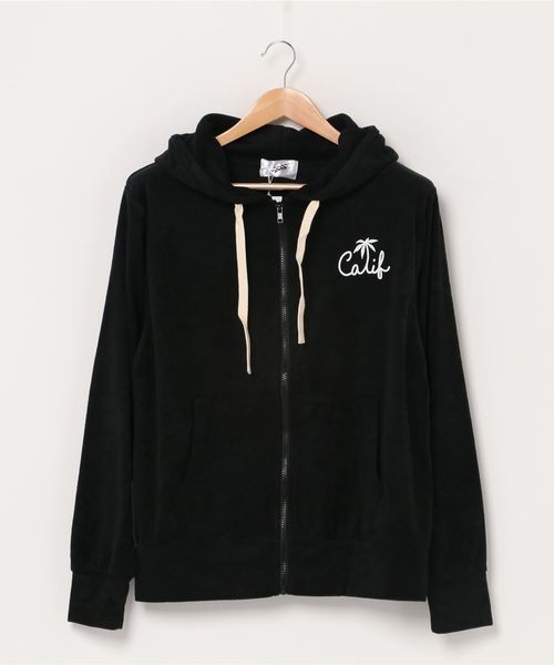 INNOCENT（イノセント）の「パイル　 プリントジップパーカー（パーカー・レディース・ブラック/ネイビー・LARGE/MEDIUM）」の12枚目の写真