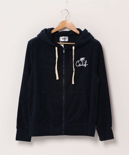 INNOCENT（イノセント）の「パイル　 プリントジップパーカー（パーカー・レディース・ブラック/ネイビー・LARGE/MEDIUM）」の13枚目の写真