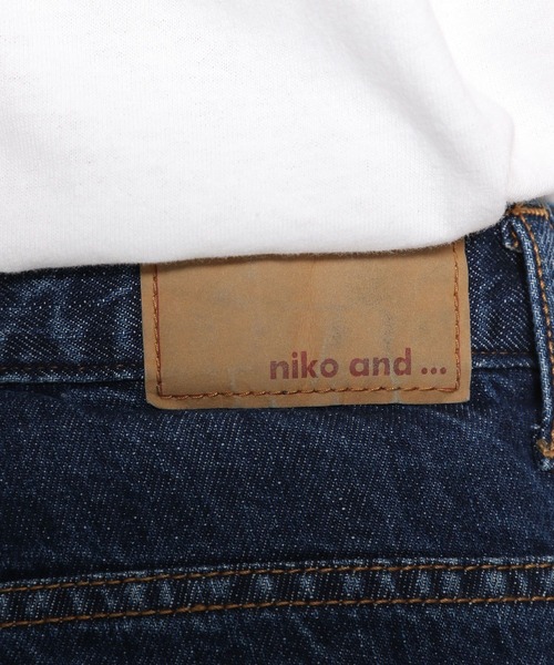 niko and...（ニコアンド）の「[niko and ...JEANS 2021SS]NEWテーパードアンクルデニム（デニムパンツ・レディース・ブルー/ナチュラル/ダークブルー/ライトブルー/インディゴブルー/アイボリー・SMALL/MEDIUM/LARGE/X-SMALL）」の15枚目の写真