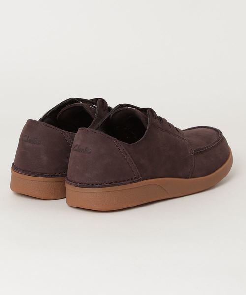 Clarks（クラークス）の「Oakland Walk / オークランドウォーク (ダークブラウンコンビ)（スニーカー・メンズ・ブラウン・9.5/7/7.5/8/8.5/9/6.5/6/10/11/10.5）」の2枚目の写真