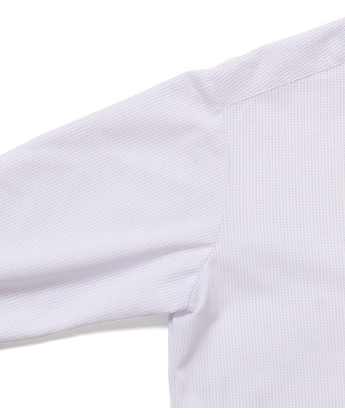 JUNRED（ジュンレッド）の「トリコットニットサシコ釦ダウンドレスシャツ（シャツ/ブラウス・メンズ・ホワイト・LL/M/L）」の4枚目の写真