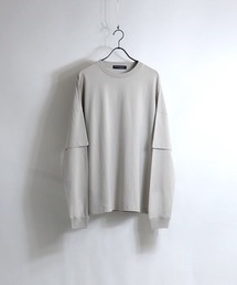 Confirm / コンファーム フェイクレイヤードロンT