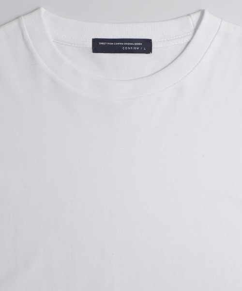 Confirm(コンファーム)の「Confirm / コンファーム フェイクレイヤードロンT(Tシャツ/カットソー・メンズ・ブラック/ホワイト/サックスブルー/ベージュ・M/L)」の20枚目の写真